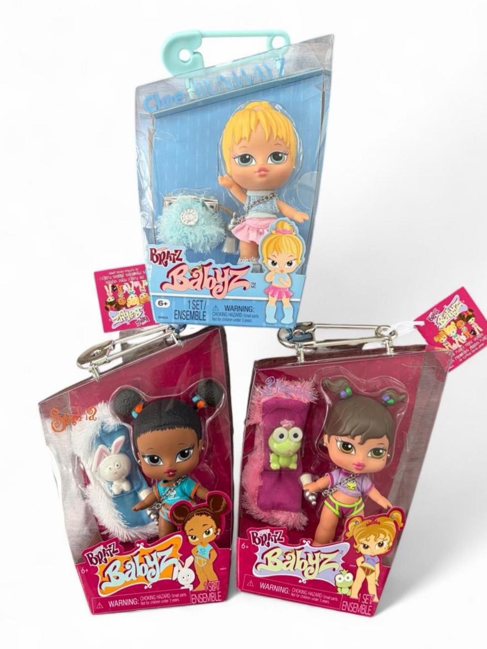 Bratz Babyz Doll Bundle - Cloe, Yasmin and Sasha